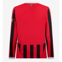 Camisa de Futebol AC Milan Equipamento Principal 2024-25 Manga Comprida